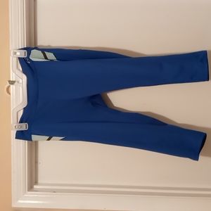 Women's blue and light blue workout pants